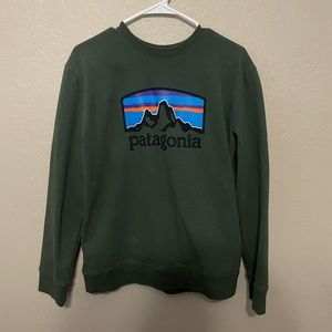 Green Patagonia Crew Neck
